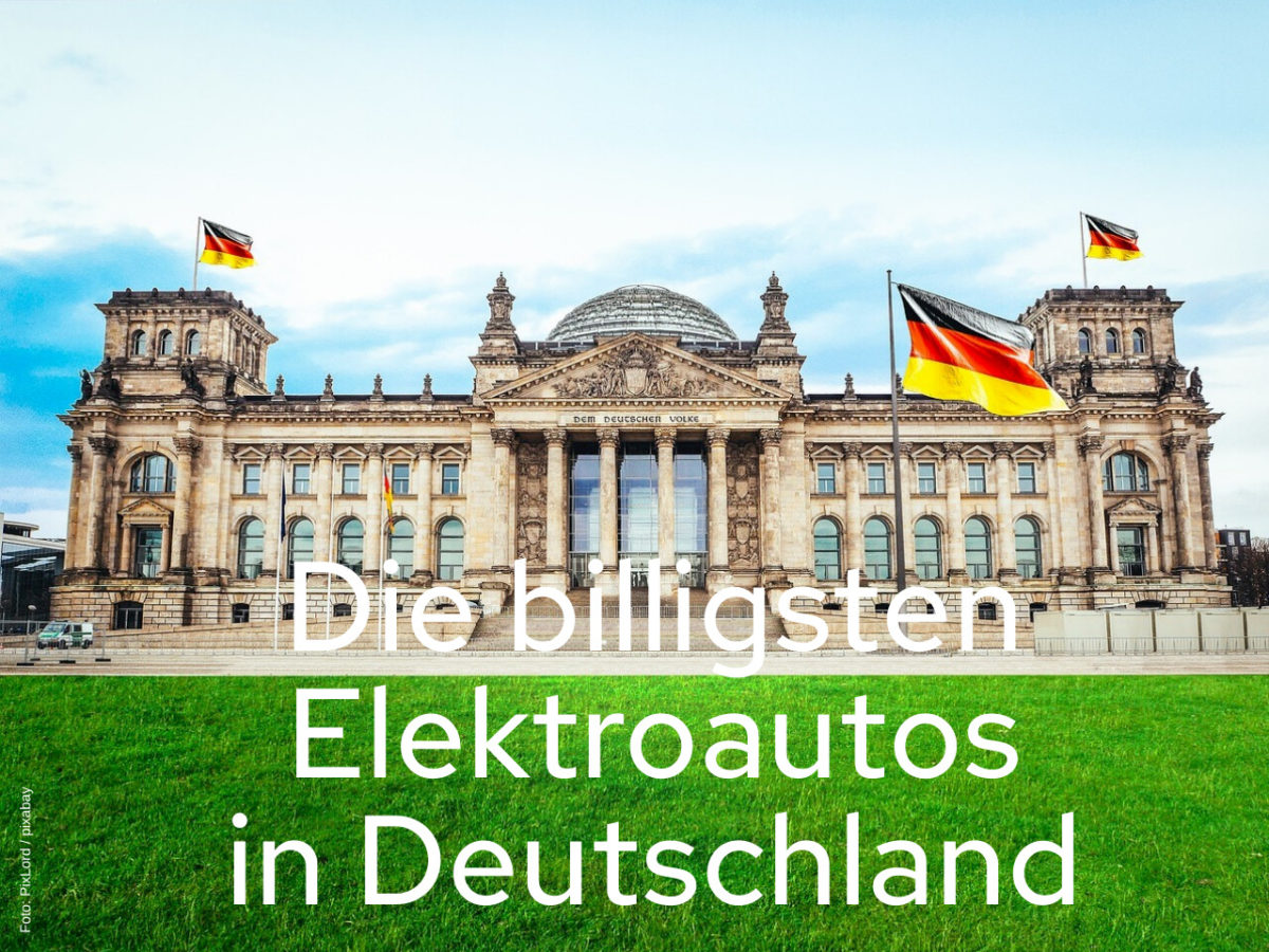 Die billigsten Elektroautos in Deutschland