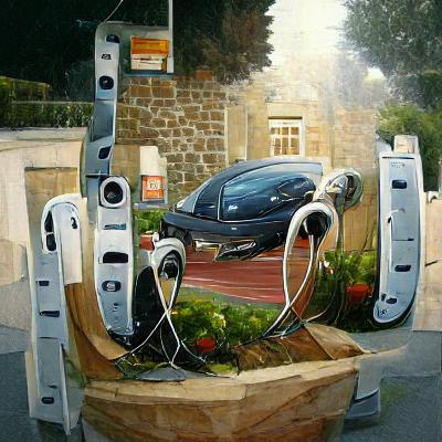 Car Charging Superstation