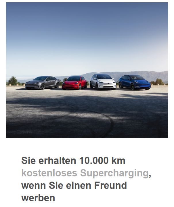 Tesla deutlich günstiger